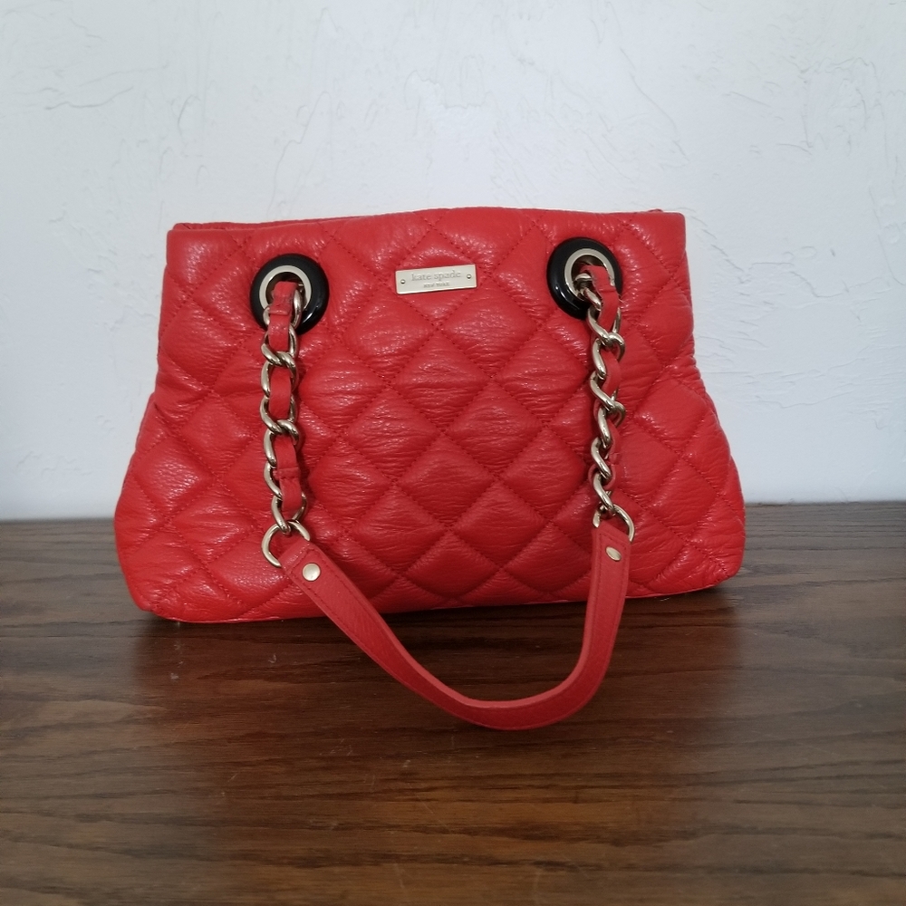 Kate Spade Quilted Chain Strap Purse